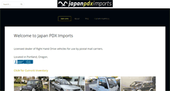 Desktop Screenshot of japanpdximports.com